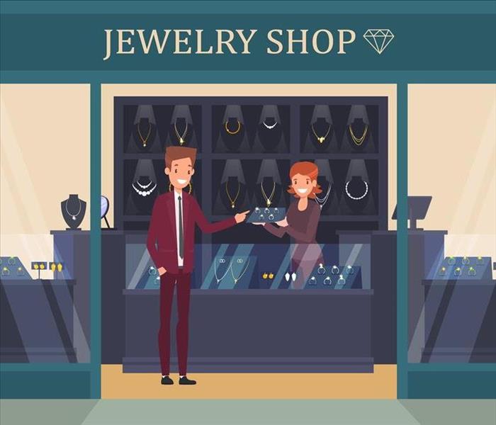 Jewelry store animation
